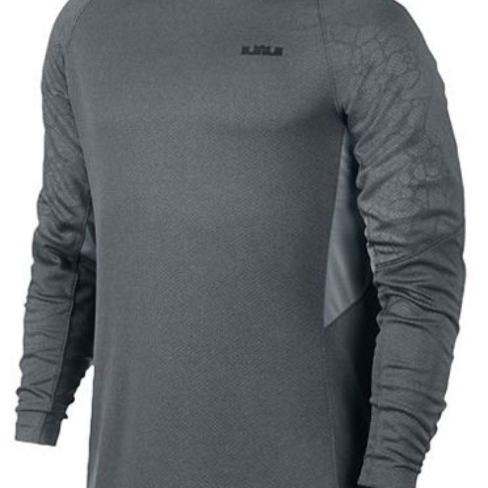 Men's Nike LeBron Tamed Fearless Basketball Shirt Grey 620666-010